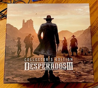 DESPERADOS III 3 Big Box Collector s Edition Xbox One Game NEW UNOPENED!