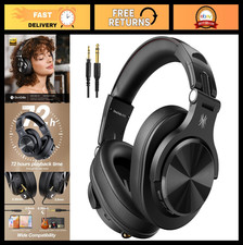 Wireless Bluetooth Over Ear Headphones, 72H Playtime, Hi-Res Sound, Built-in Mic