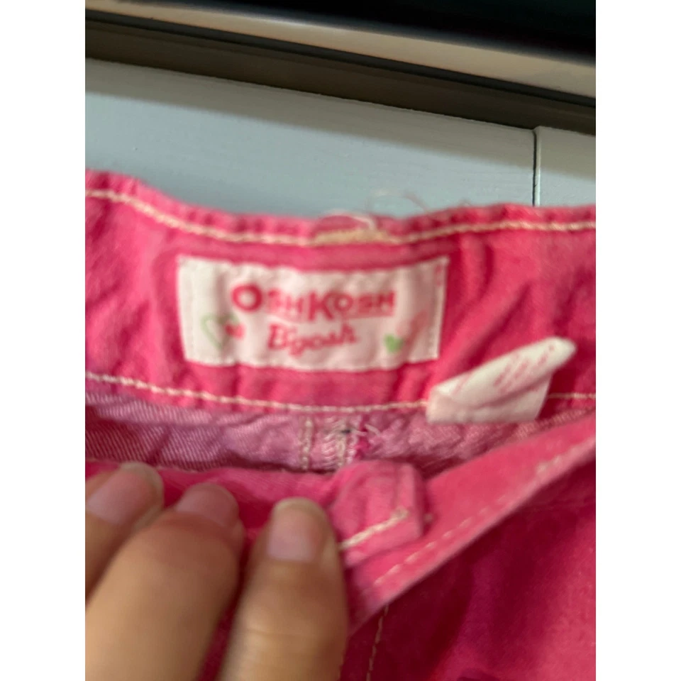 Pantalones de mezclilla rosa para niñas Y2K Osh Kosh B'gosh talla 12  Foto 4 de 4