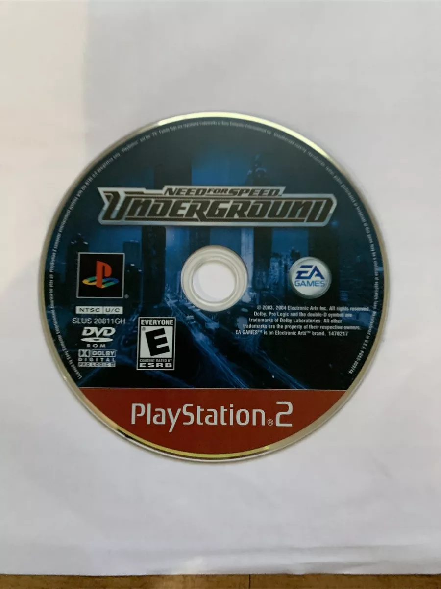 Need For Speed Underground 2 - [Sony PlayStation 2 PS2] Disc Only