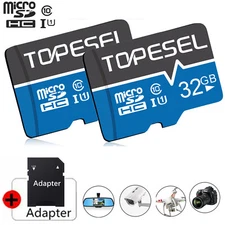 2 Pack 32GB Micro SD Card Memory Cards Micro SDHC UHS-I TF Card Class 10
