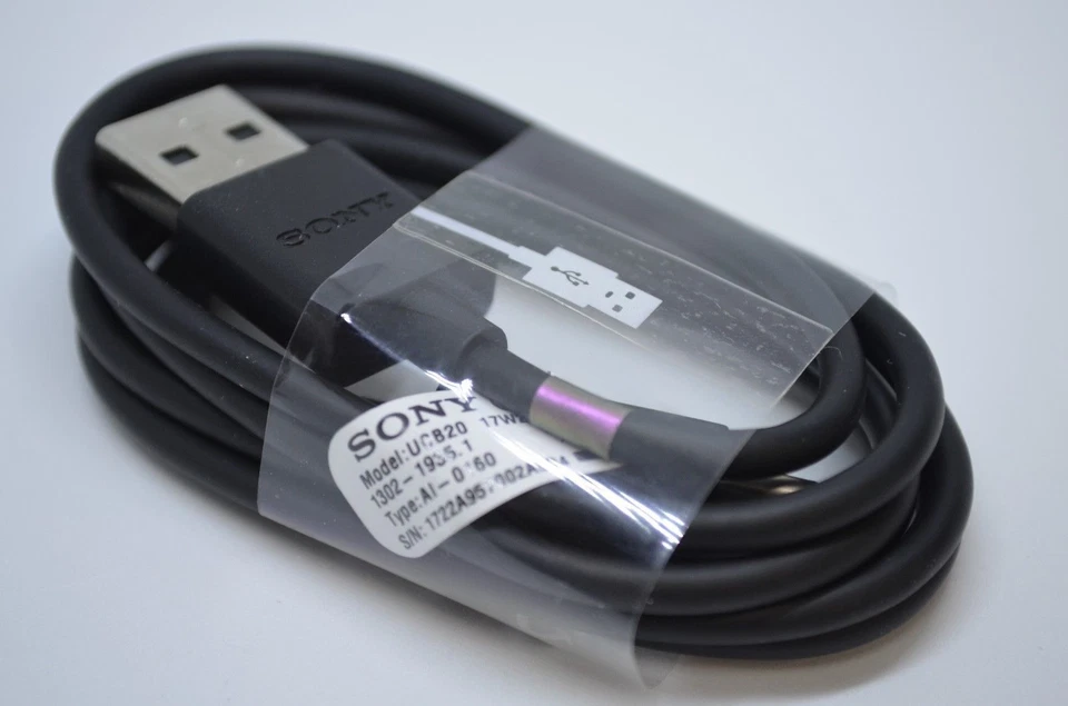 Genuine Sony UCB20 Type-C USB Charging Charger Cable For Xperia XZ X Compact - Image 2 of 2