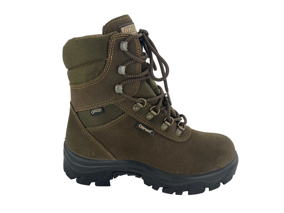 Chiruca Hunter Men's Olive Lace Up Outdoor Hunting Trekking Boots Size 39 - Image 2 of 4