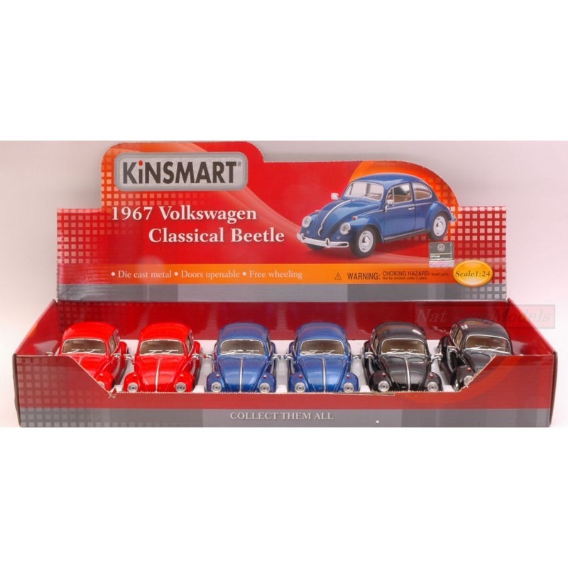 KINSMART KT7002D VW CLASSIC BEETLE 1967 1 24 SET 6 PIÈCES AUTO VOITURE MODEL precios mas bajos KINSMART KT7002D VW CLASSIC BEETLE 1967 1 24 SET 6 6 6 PIÈCES AUTO VOITURE MODEL gran venta