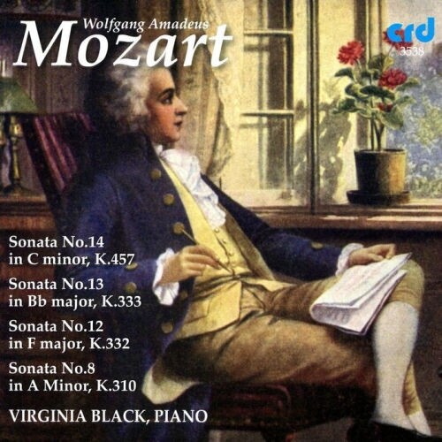 MOZART / BLACK - PIANO SONATAS NEW CD - Picture 1 of 1
