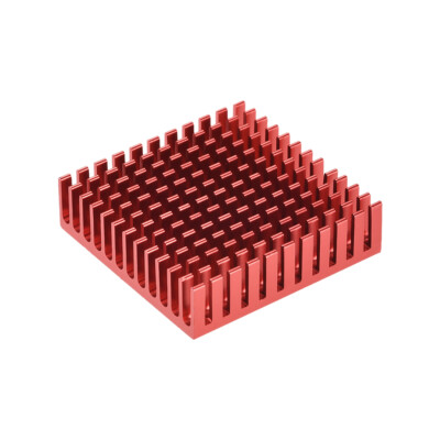 Electronic Radiators Heatsink for Stepper Motor,3D Printer 40x40x11mm Red