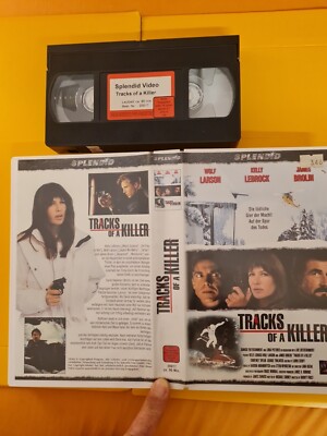 Tracks of a Killer  Kelly LeBrock  Wolf Larson  James Brolin VHS SPLENDID Video 