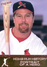 1998 Pacific Home Run History Baseball Card #1-72 - Choose Your Card