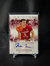 2021-22 Panini Chronicles Draft Picks Origins Rookie AUTO Balsa Koprivica /199