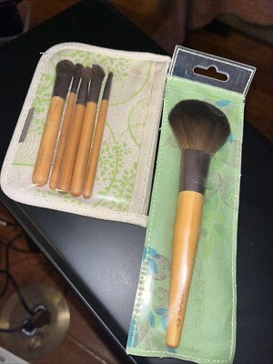 Ecotools Lot Of 6 Cosmetic Brushes 