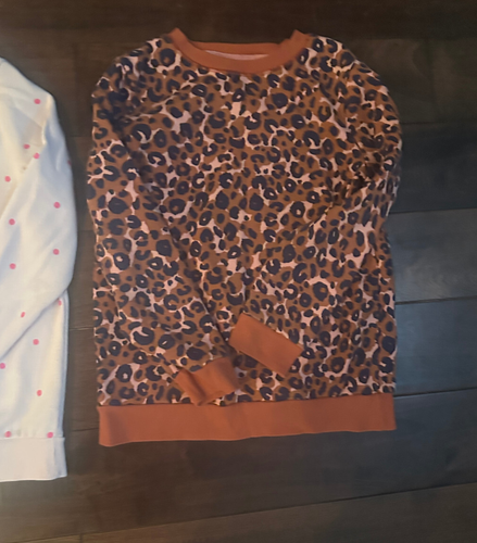 Lot Of 2 Cat & Jack Girls Pullover Sweatshirts Size Large 10/12 - Picture 3 of 3