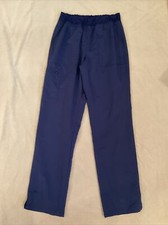 Cherokee scrub pants medium tall navy blue comfort waist