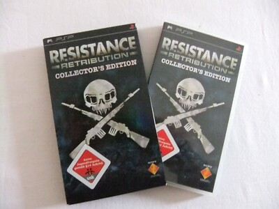 Resistance Retribution - Collector´s Edition - PSP Spiel, wie neu