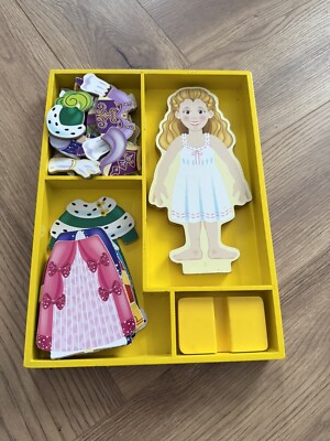Melissa und Doug Prinzessin Elise magnetisches Anziehspielzeug