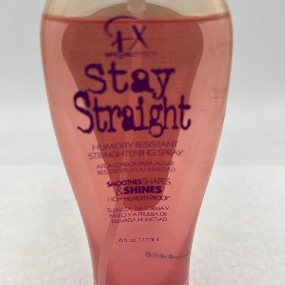 FX Stay Straight Humidity Resistant Hair Straightening Spray 6 fl oz 90% Full - Image 3 of 4