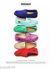 ADVERTISEMENT ADVERTISING 1016 2015 Sebago moccasin shoes