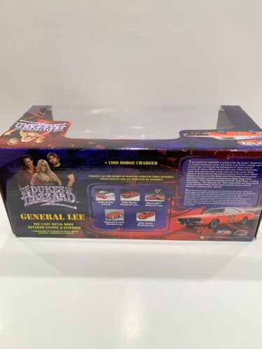 RC2 Joy Ride Dukes Hazzard 2005 Movie 1969 Dodge Charger General Lee Chrome 1:18 - Picture 4 of 10