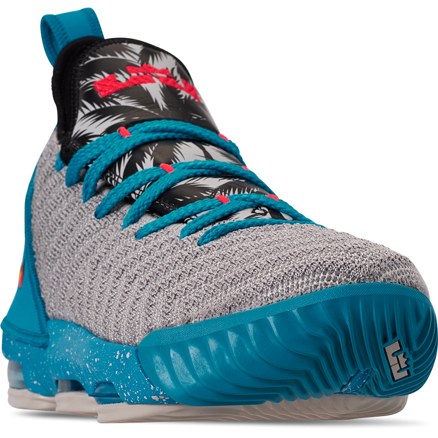 lebron 16 blue and grey