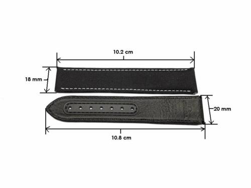 Omega cinturino nero 20mm 032CWZ003436 Speedmaster 311.32.42.30.04.00 ORIGINALE *nuovo - Foto 2 di 4