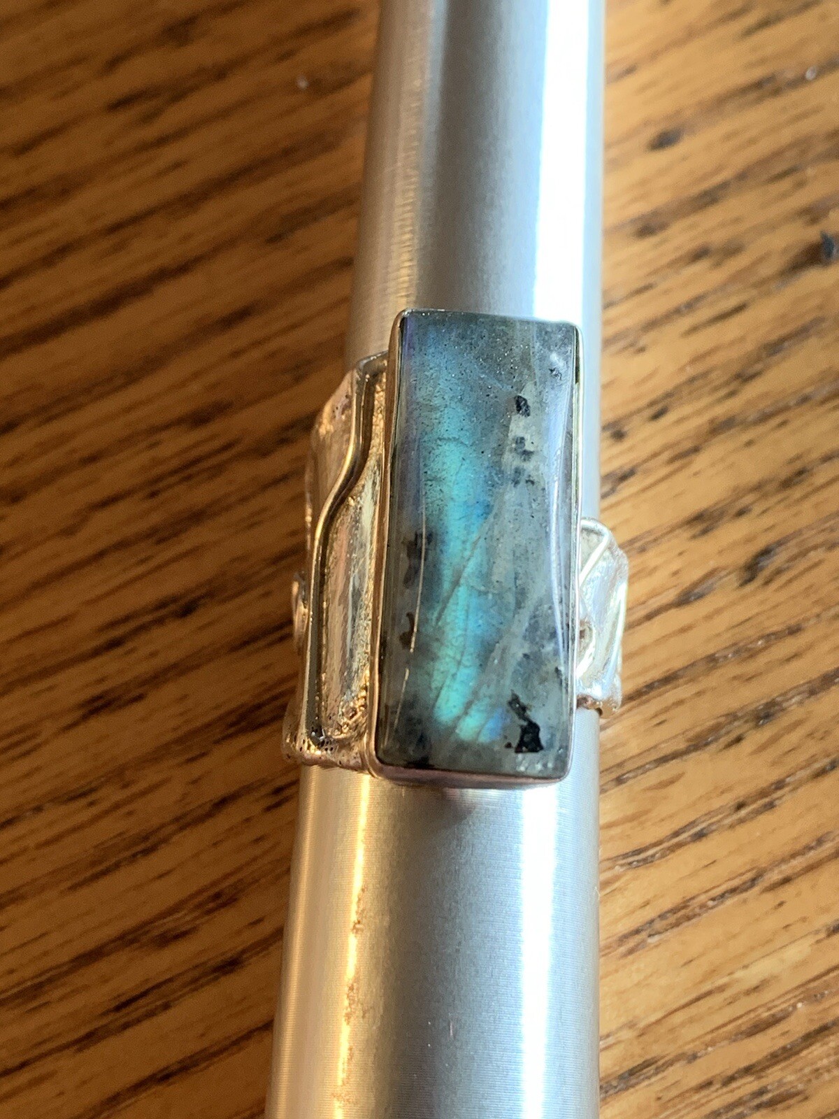 Stunning Statement Labradorite Ring, Handcrafted … - image 11