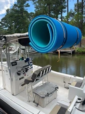 Floating Water Mat/Pad Travel/Storage Rack Solution for Boat-Powder Coated