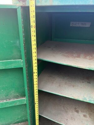Greenlee 4 door cabinet 5760/38722 job box | eBay