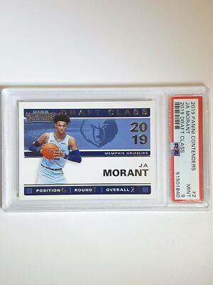 2019 Panini Contenders Ja Morant Rookie #2 Draft Class - PSA 9 | eBay