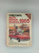1985 Chilton's Auto Repair Service Shop Manual Chrysler Ford General Motors