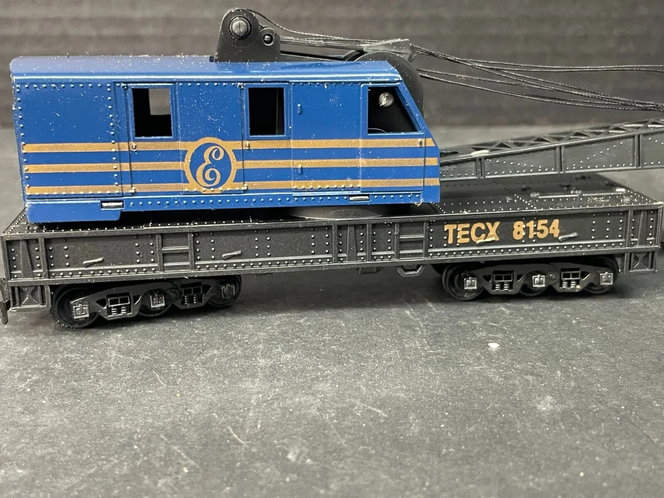 Mantua The Master Trainbuilders TECX 8154 Ho Scale Freight Train Track Crane - Image 4 of 4