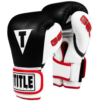 Title Boxing Gel World Bag Gloves - Black
