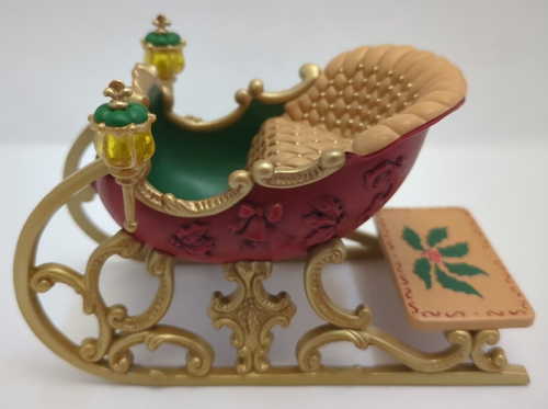 2001 Hallmark Keepsake Ornament Santas Sleigh Set Of 2 Ornaments Christmas - Picture 8 of 16