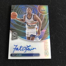 2022-23 Spectra Fat Lever Silver Prizm Icons Autograph Auto 66/99 Nuggets