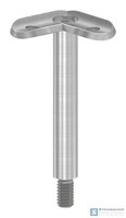 Edelstahl HandlaufstüTze, Platte 42,4Mm, HöHe 78Mm, V2A | Steinbacher©