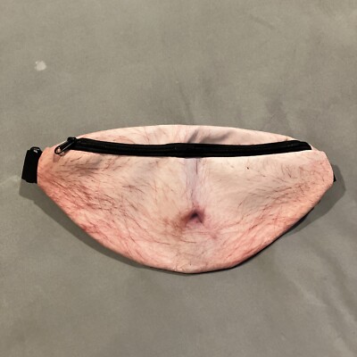 NWOT - FANNY PACK - FAT HAIRY BELLY BUTTON - LARGE FANNY PACK - AWESOME GIFT