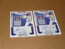 2024 Panini USA STARS STRIPES ANDREW JIMENEZ AUTOGRAPH/AUTO JERSEY LOT OF 2 W892