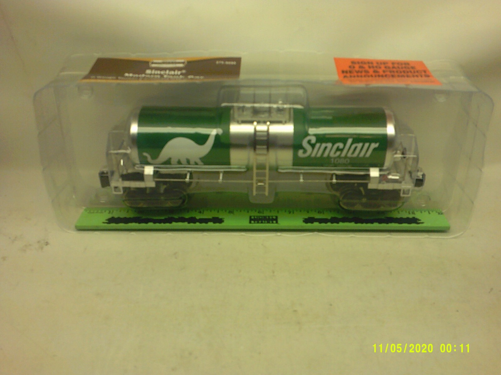 Menards O Gauge description sinclair tanker eBay