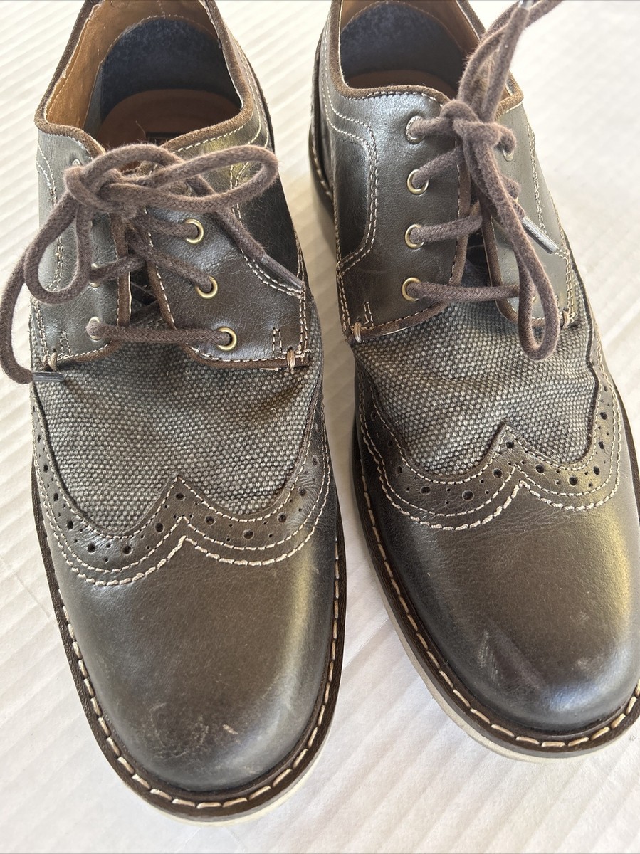 Lucky Brand Monroe Leather Oxford Dress Shoe Mens Size 12 Brown Lucky Brand Dress Shoes Men main image 2