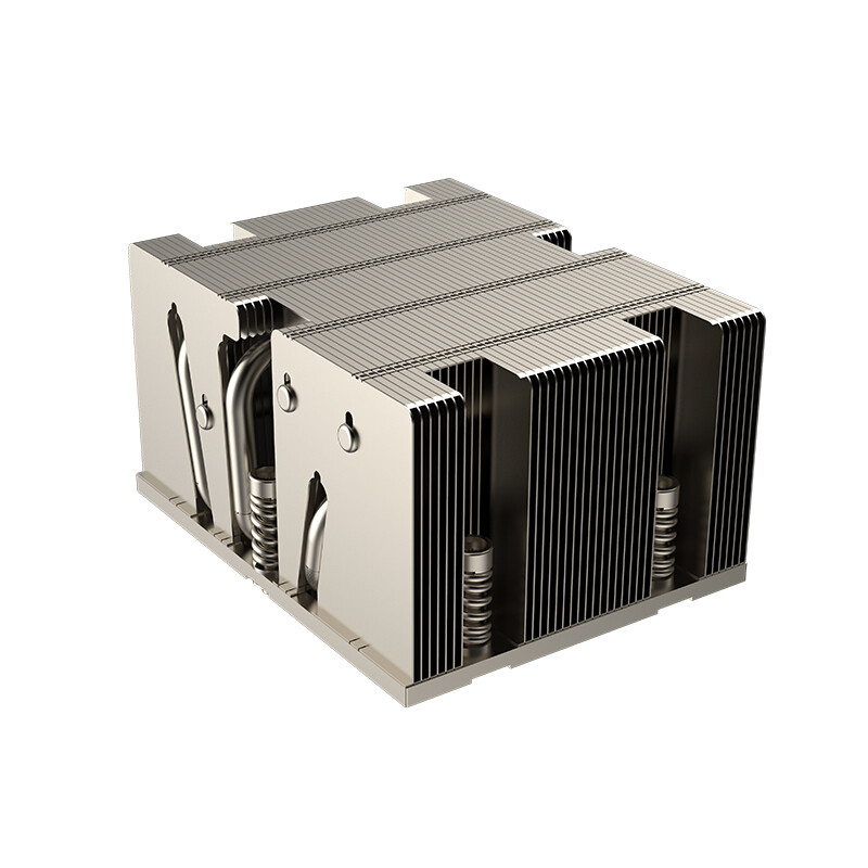 CPU Fans Support SP5/AMD Epyc 9334/9004 Genoa 350w 4 heat pipe 2u