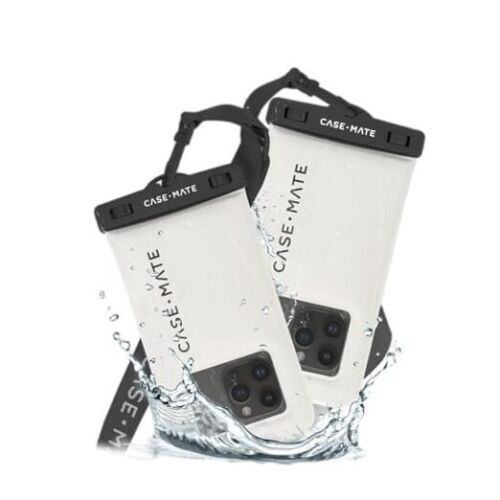 - IP68 Waterproof Phone Pouch/Case [Touchscreen Sand Dollar - 2 Pack - 第 1/7 張圖片