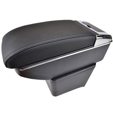 Armlehne Mittelarmlehne Mittelkonsole Auto Leder Für VW Polo 4 IV 2002 - 2009