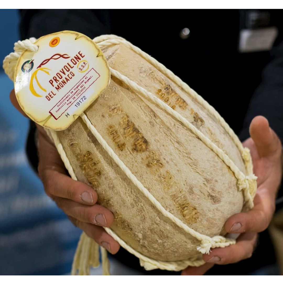 Provolone del Monaco DOP – Aged Italian Cheese (5.5–6.6 lb)