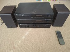 cambridge audio cd player hifi separate Set. A1 Amp/ T100 Tuner/ D100. Speakers