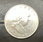 1948 Franklin Half Dollar 50C 90% Silver Philadelphia Mint Business Strike