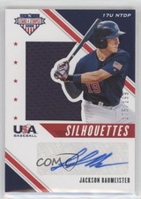 2020 Panini USA Baseball Stars & Stripes 175/199 Jackson Baumeister Auto 1b3