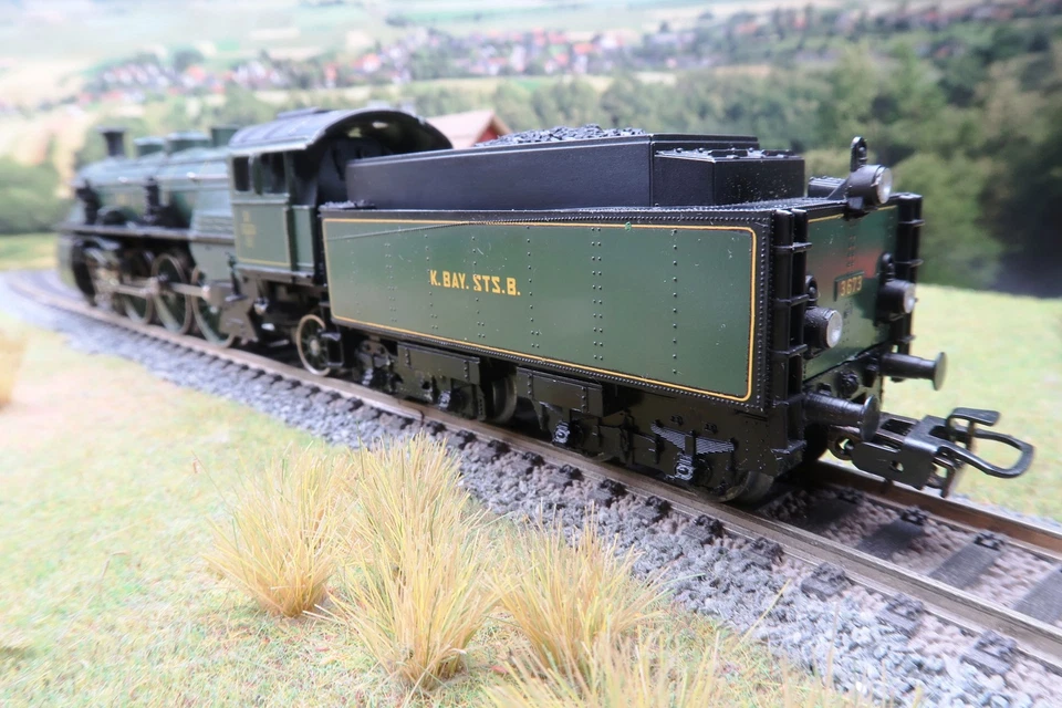 Märklin Spur H0 3092 Dampflok mit Tender BR S 3/6 No.3673 der K.Bay.Sts.B. Ep.I - Bild 3 von 4