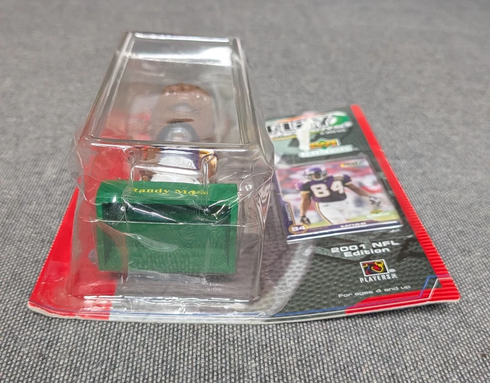 Randy Moss Bobblehead Minnesota Vikings Play Makers Upper Deck 2001 NFL Foto 4 de 4