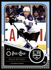 2011-12 O-Pee-Chee Willie Mitchell Los Angeles Kings #371