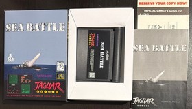 SEA BATTLE Atari Jaguar Cartridge CIB Complete