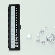 Diamond Color Scale Master Tester Tools Contrast black