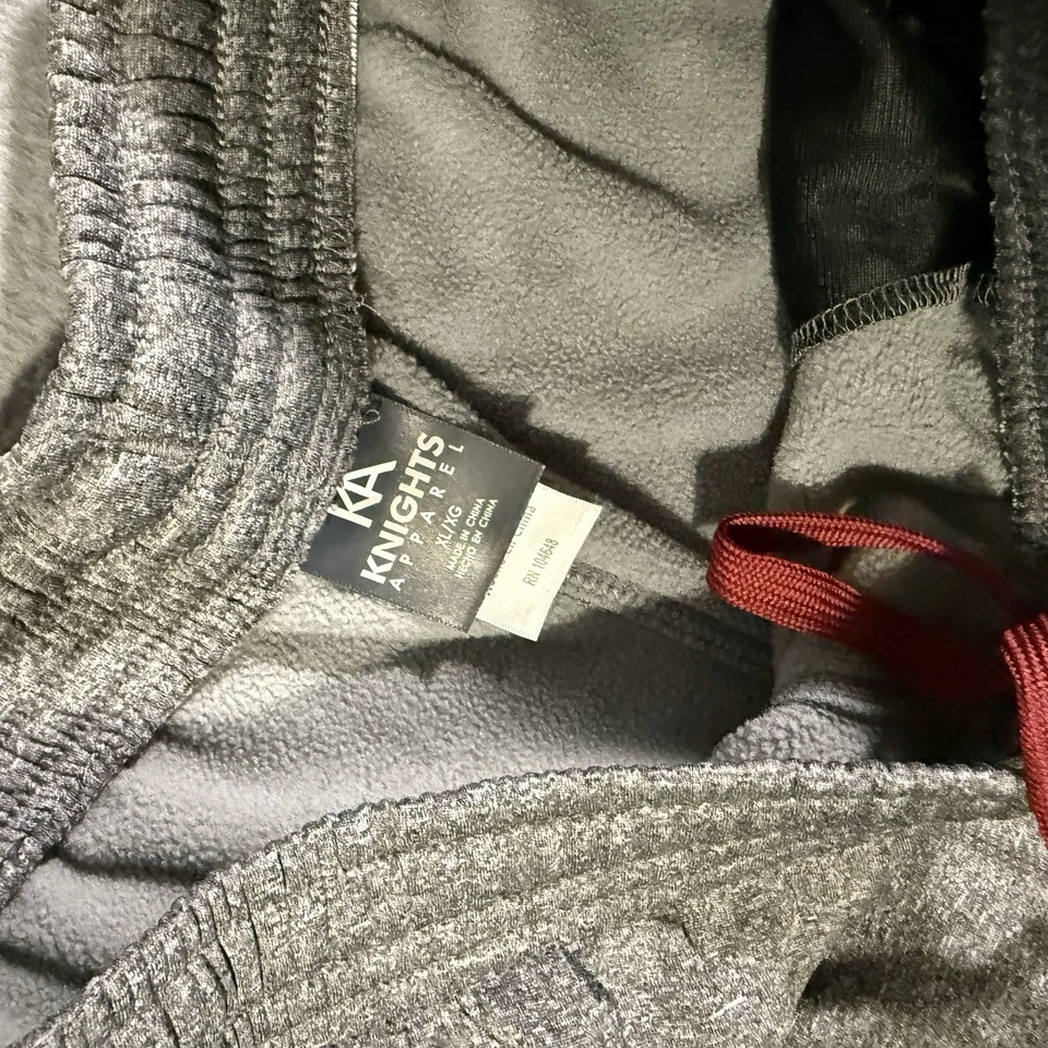 South Carolina Gamecocks Knights Apparel Sweat Pants Wide Leg Gray Size XL - Image 4 of 4